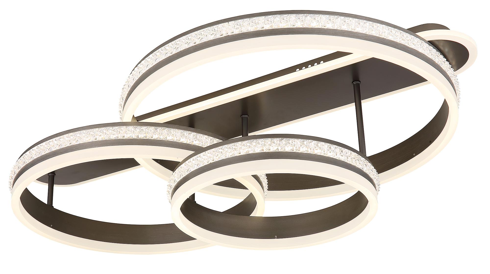 LED-Deckenleuchte Grouni Typ B Acrylglas / Eisen 3