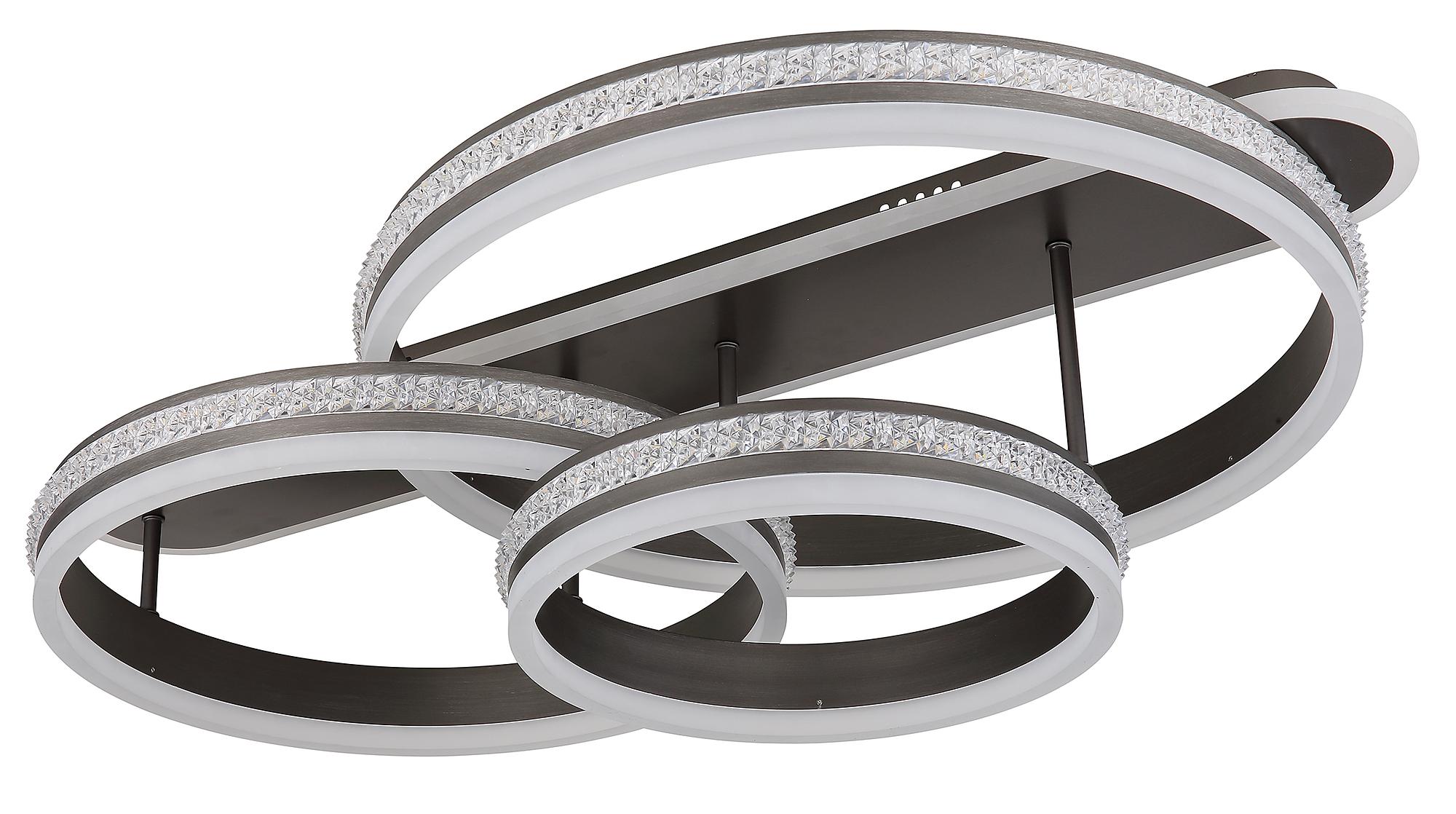 LED-Deckenleuchte Grouni Typ B Acrylglas / Eisen 4