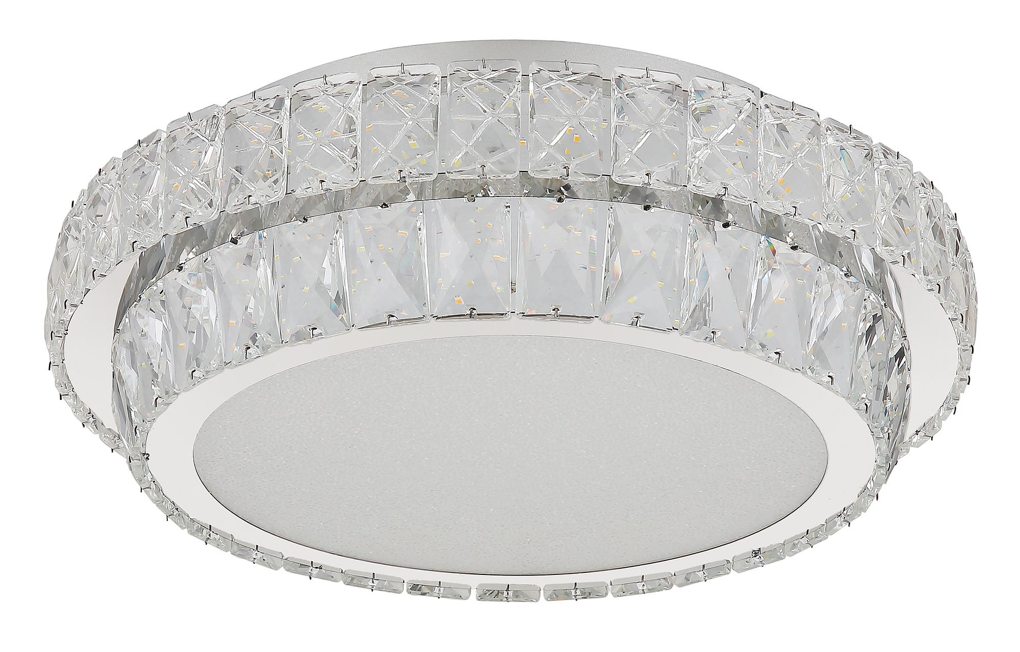LED ceiling light Klara glass / iron 1-bulb 4