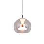 LED pendant light Flynt clear glass / iron 3