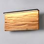 LED wall lamp Kalea pine semi-solid / iron 0