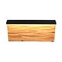 LED wall lamp Kalea pine semi-solid / iron 4