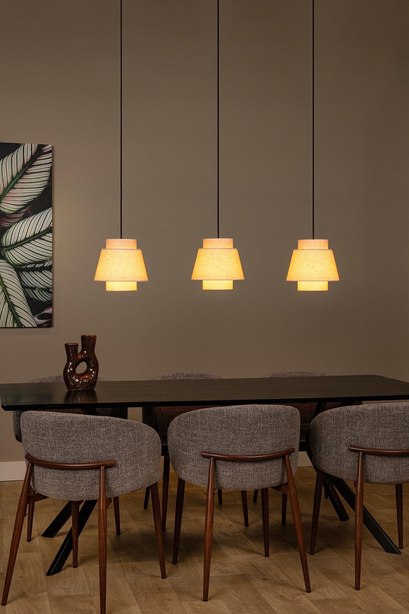 Pendelleuchte Tribute Typ A Polyester Beige 2
