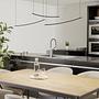 LED pendant light Villeggi aluminum black 2
