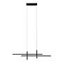 LED-Pendelleuchte Trepiliano Aluminium Schwarz 3