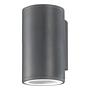 Outdoor Wall Light Nodus Aluminum Gray 0