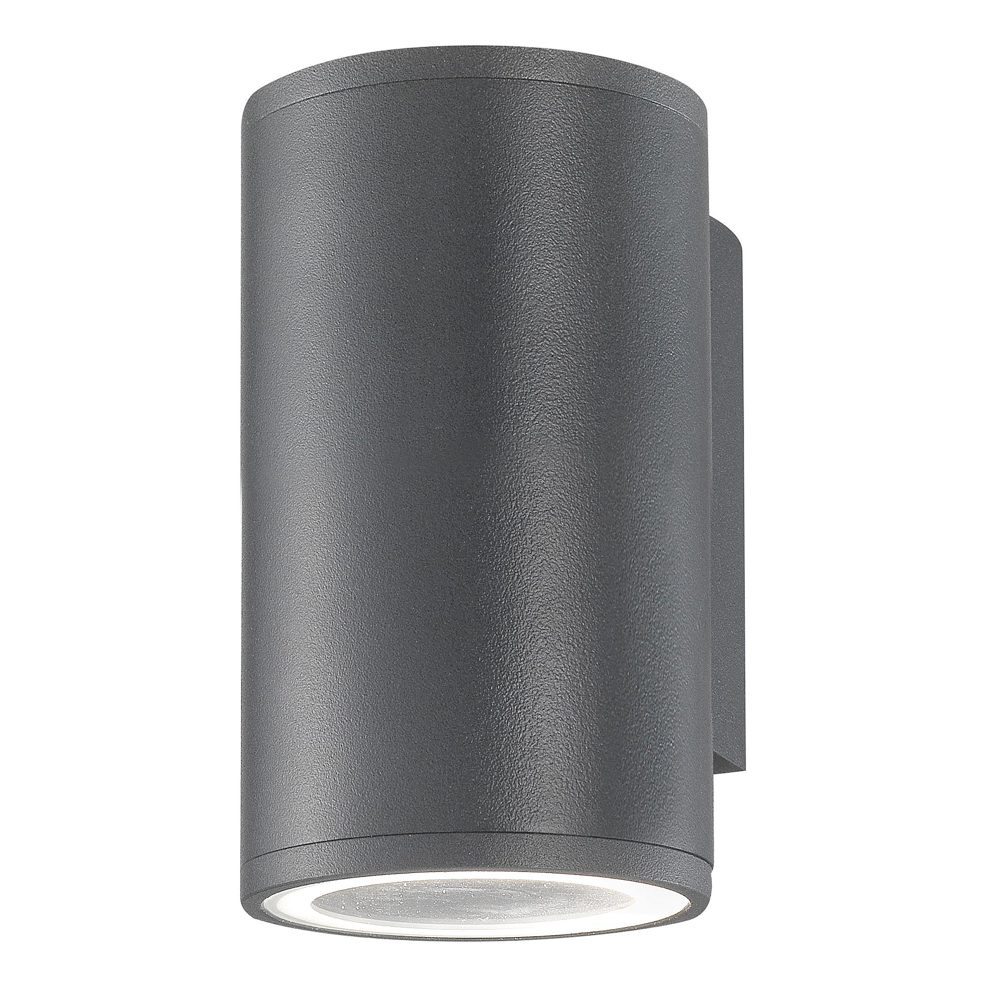 Outdoor Wall Light Nodus Aluminum Gray 0