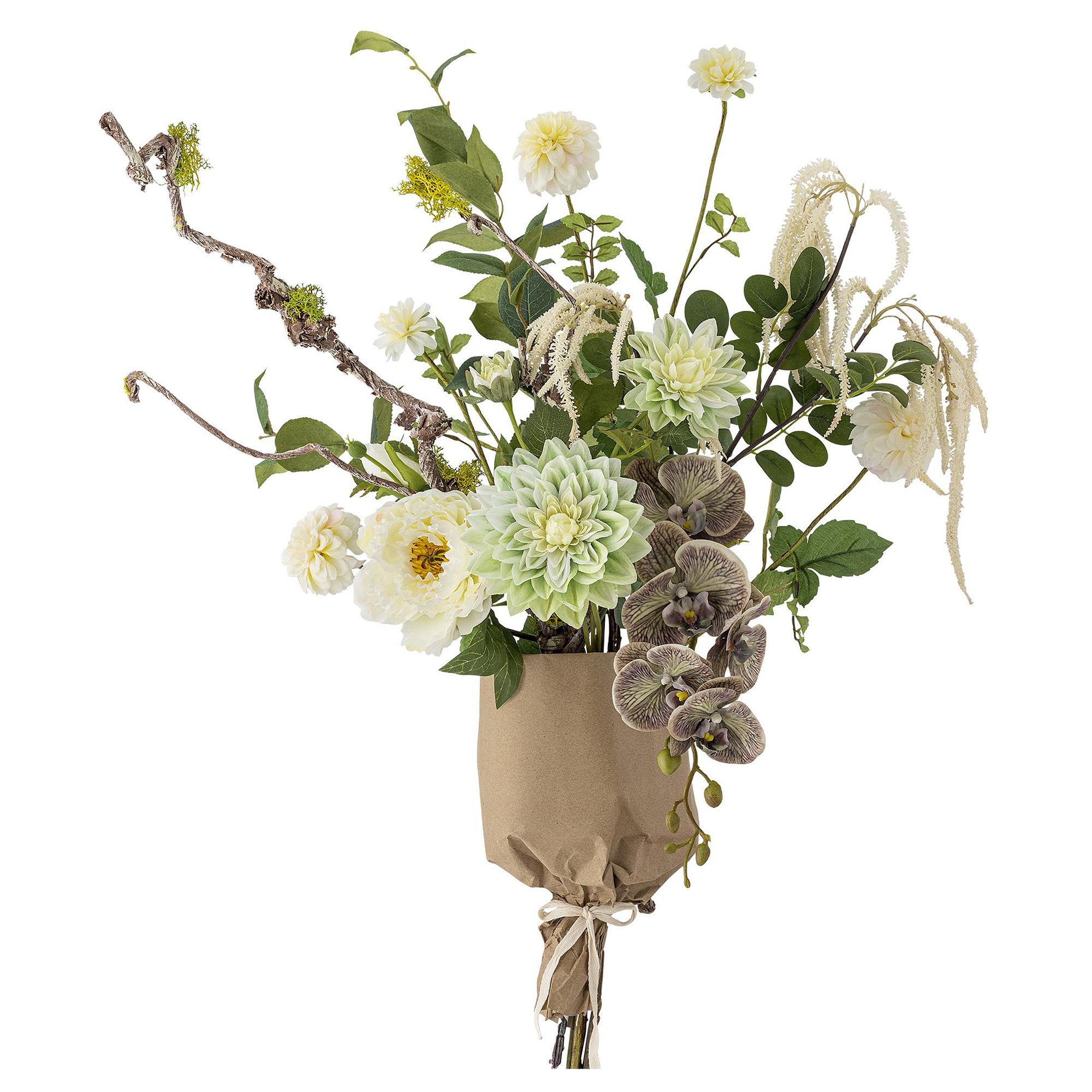 Kunstblumenstrauß Rise Weiß Andere 40 x 109 x 40 cm 1