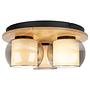 Deckenleuchte Texas Typ B Gummibaum / Rauchglas 4