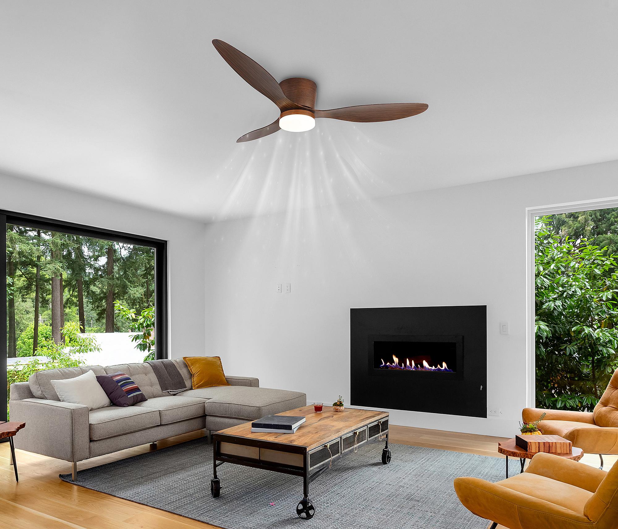 Ceiling Fan Armando Iron Brown 2
