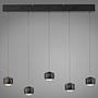 LED Pendant Light Ballini Iron Black 0
