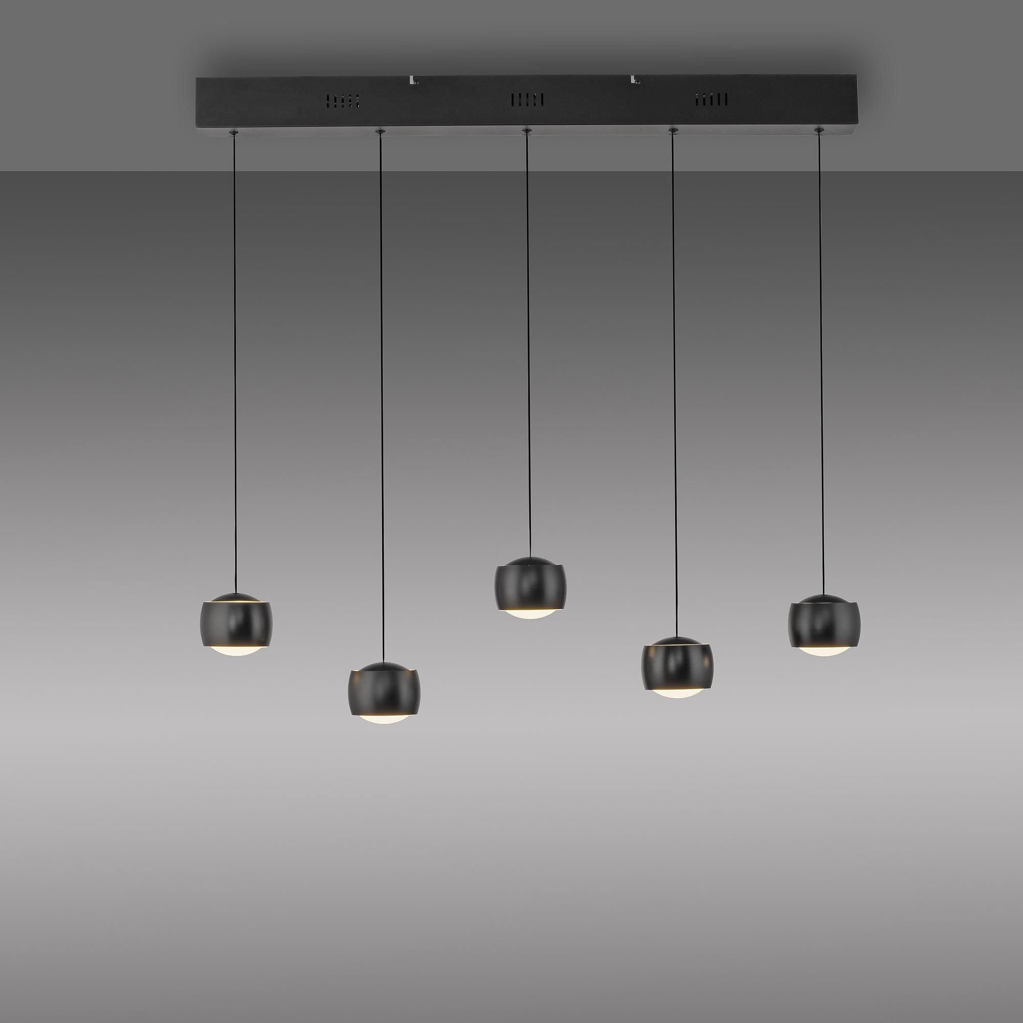 LED Pendant Light Ballini Iron Black 3