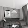 Pendant Light Lunaro Steel White 4