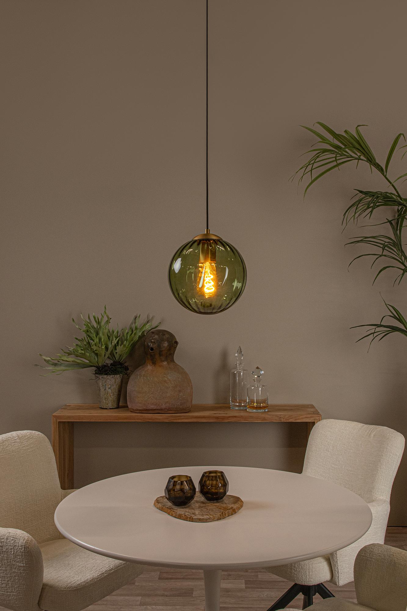 Pendant light Monsaraz Type A Aluminum / Opal glass 2