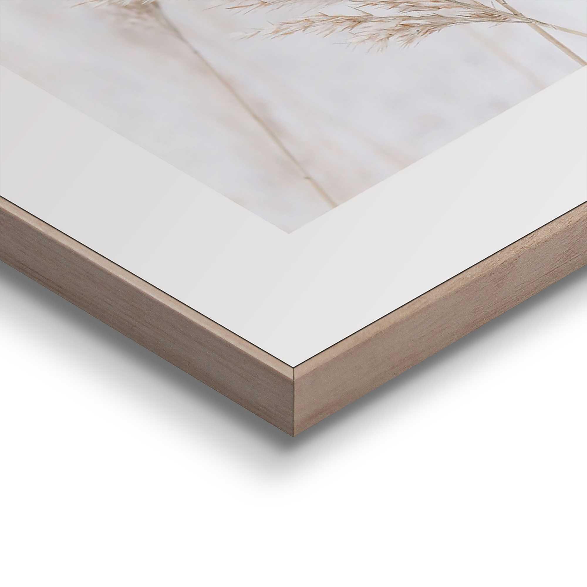 Kunstdruck Pampasgras MDF Beige 4
