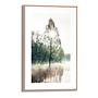 Art print Sun through the trees MDF 1