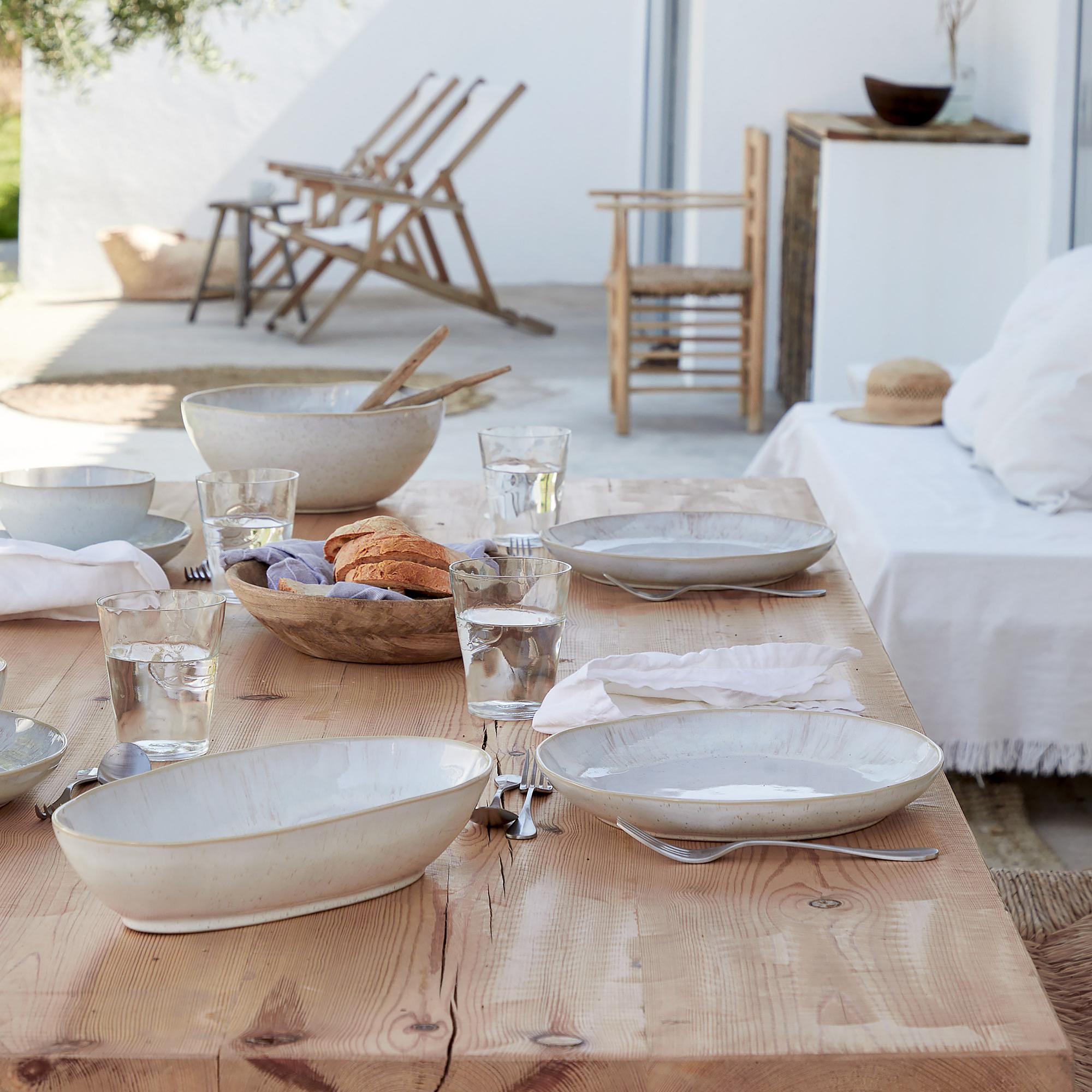 Tafelservice Eivissa 3-teilig Typ A Keramik Beige 3