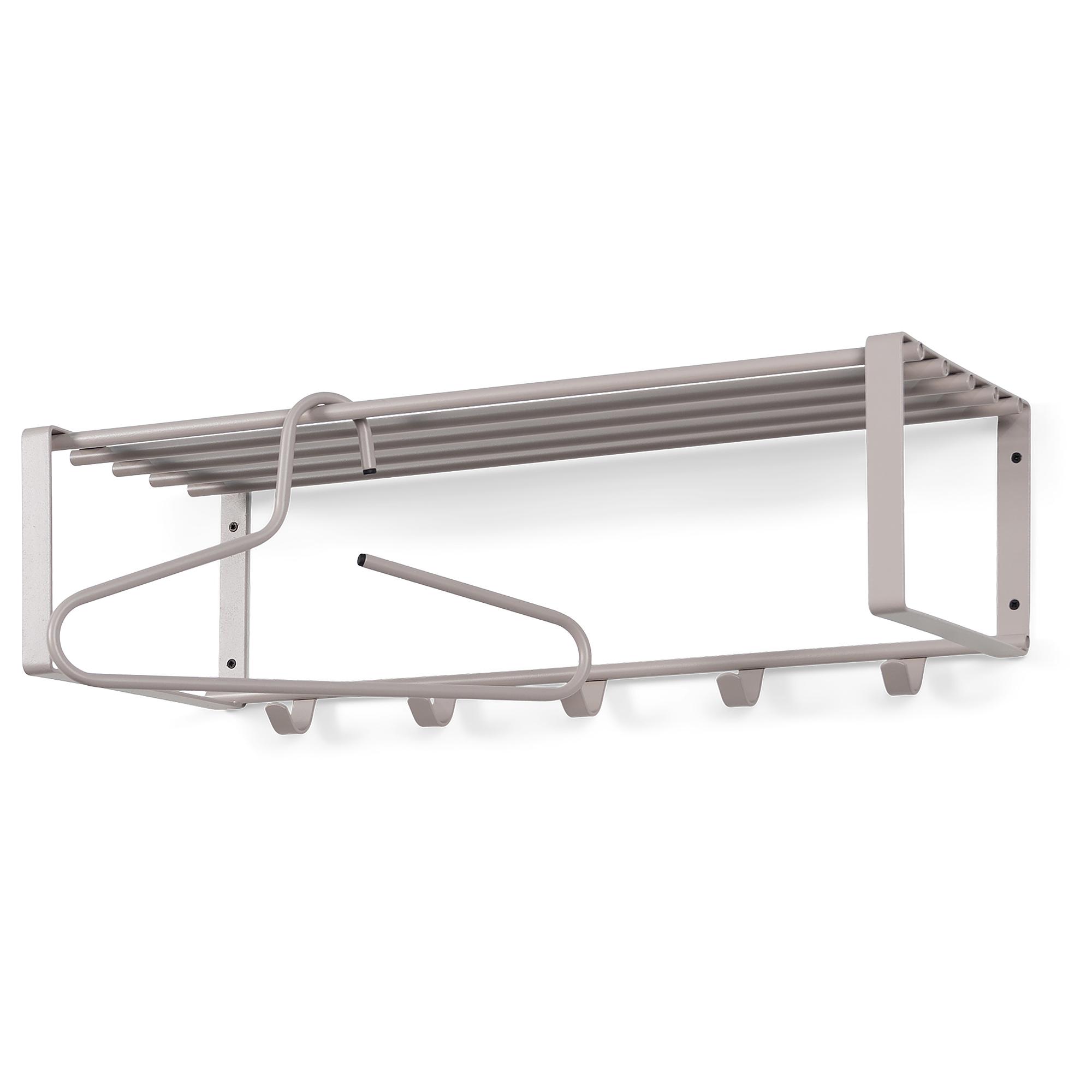 Wandgarderobe Rex 70 cm Sandgrau 1