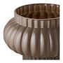 Vase Hesso Glas Braun 4