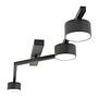 Ceiling Lamp Skan Steel Black 3
