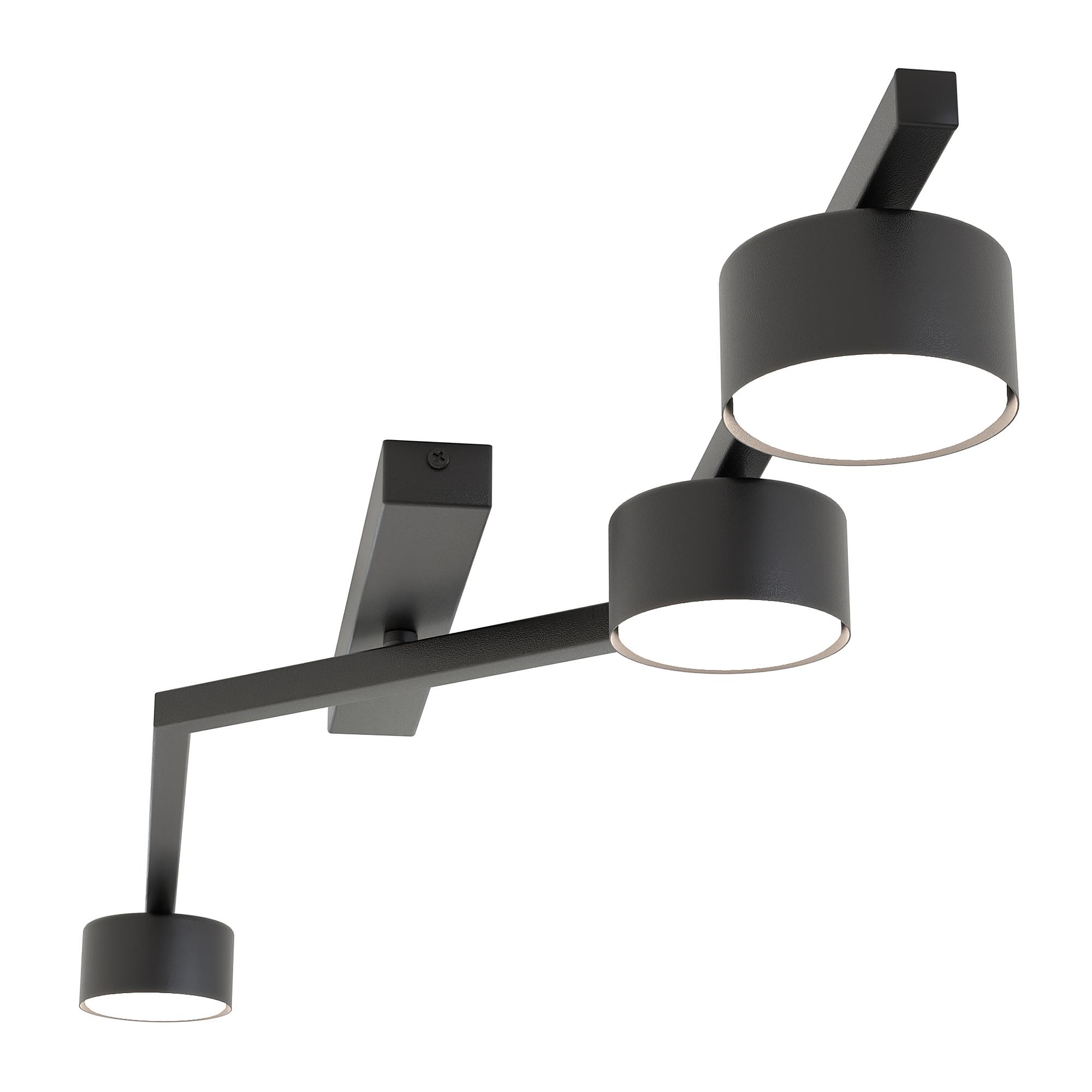 Ceiling Lamp Skan Steel Black 3