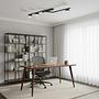 Ceiling Lamp Skan Steel Black 2