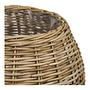 Pflanzkorb-Set Dilrai 2-teilig Rattan 3