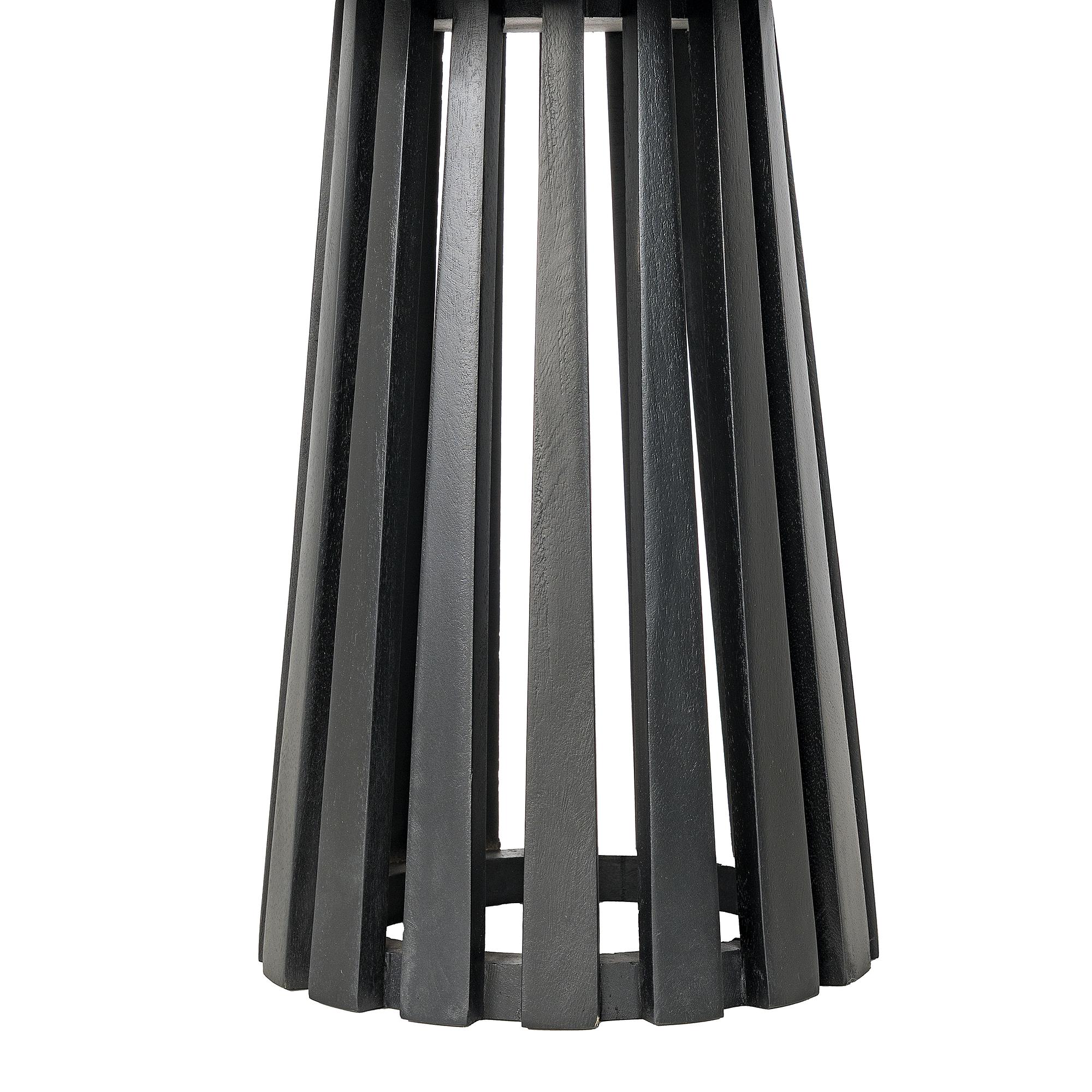 Massiver Couchtisch GAKAT Mango Schwarz 4
