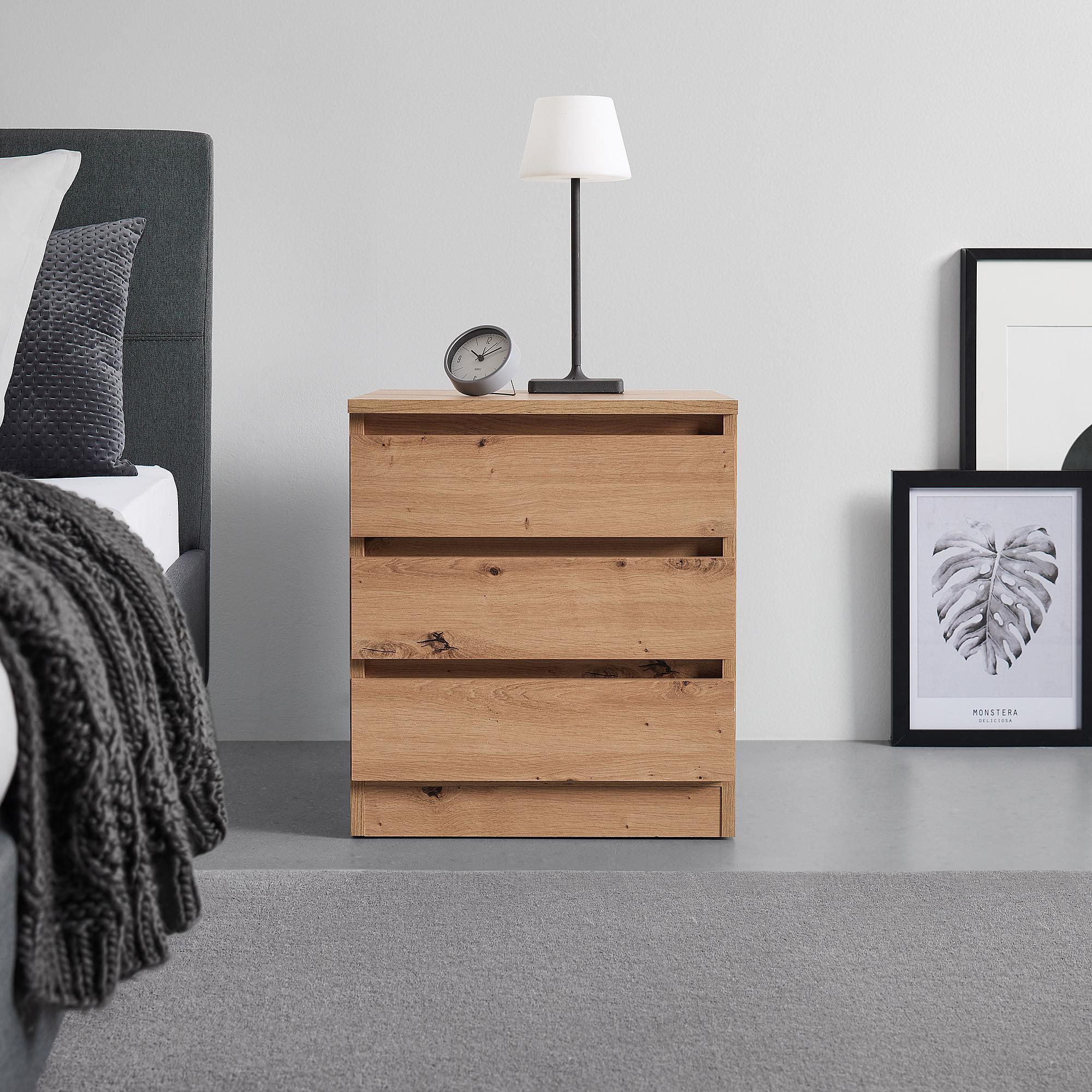 Nachtkommode Maloca Eiche Artisan Dekor 2