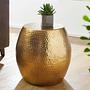 Beistelltisch Cerrillos Aluminim Gold 3