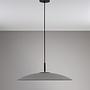 Pendelleuchte Polifemo Aluminium / Rauchglas Grau 4