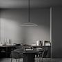 Pendelleuchte Polifemo Aluminium / Rauchglas Grau 2