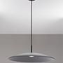 Pendelleuchte Polifemo Aluminium / Rauchglas Grau 3