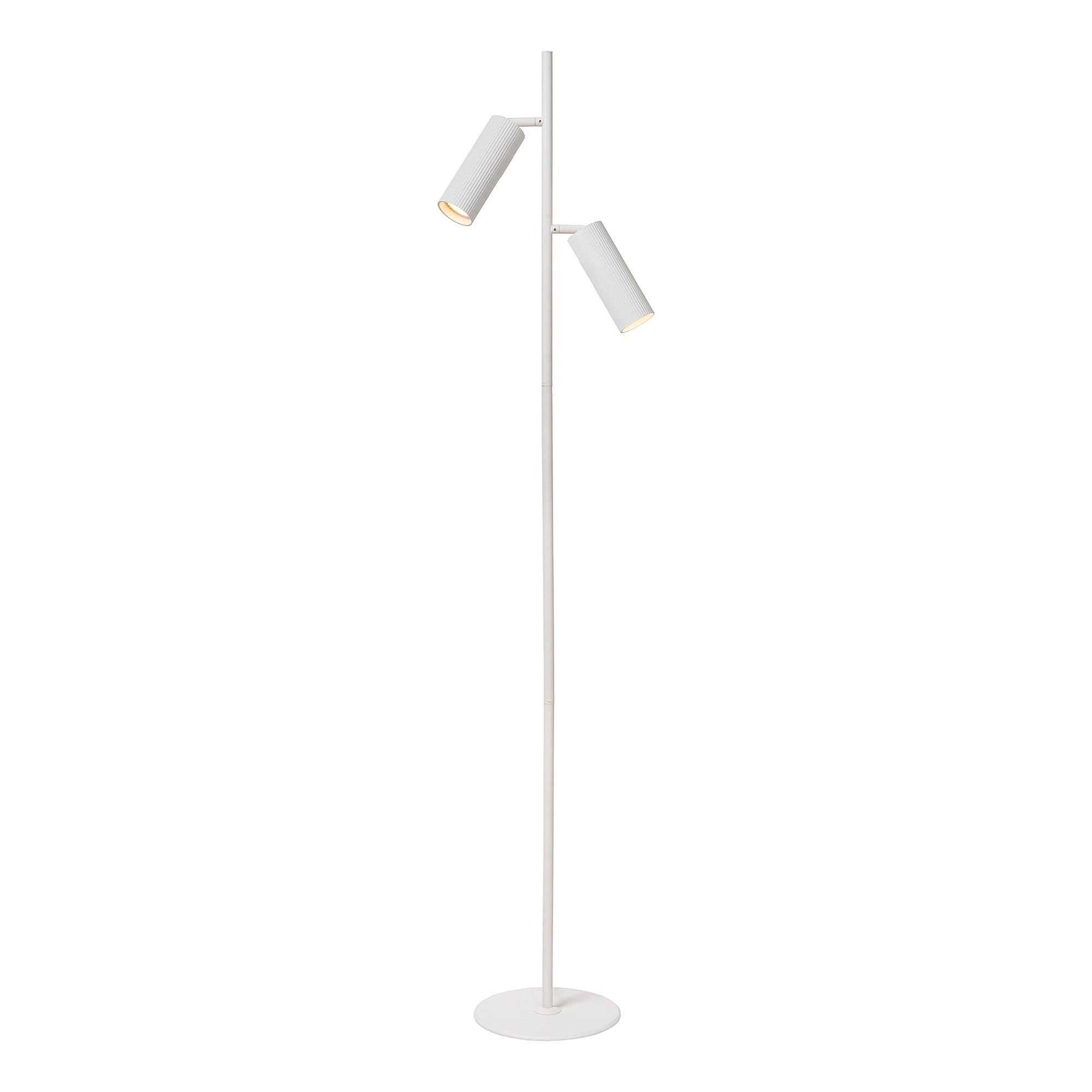 Stehleuchte Clubs Aluminium Weiß 3