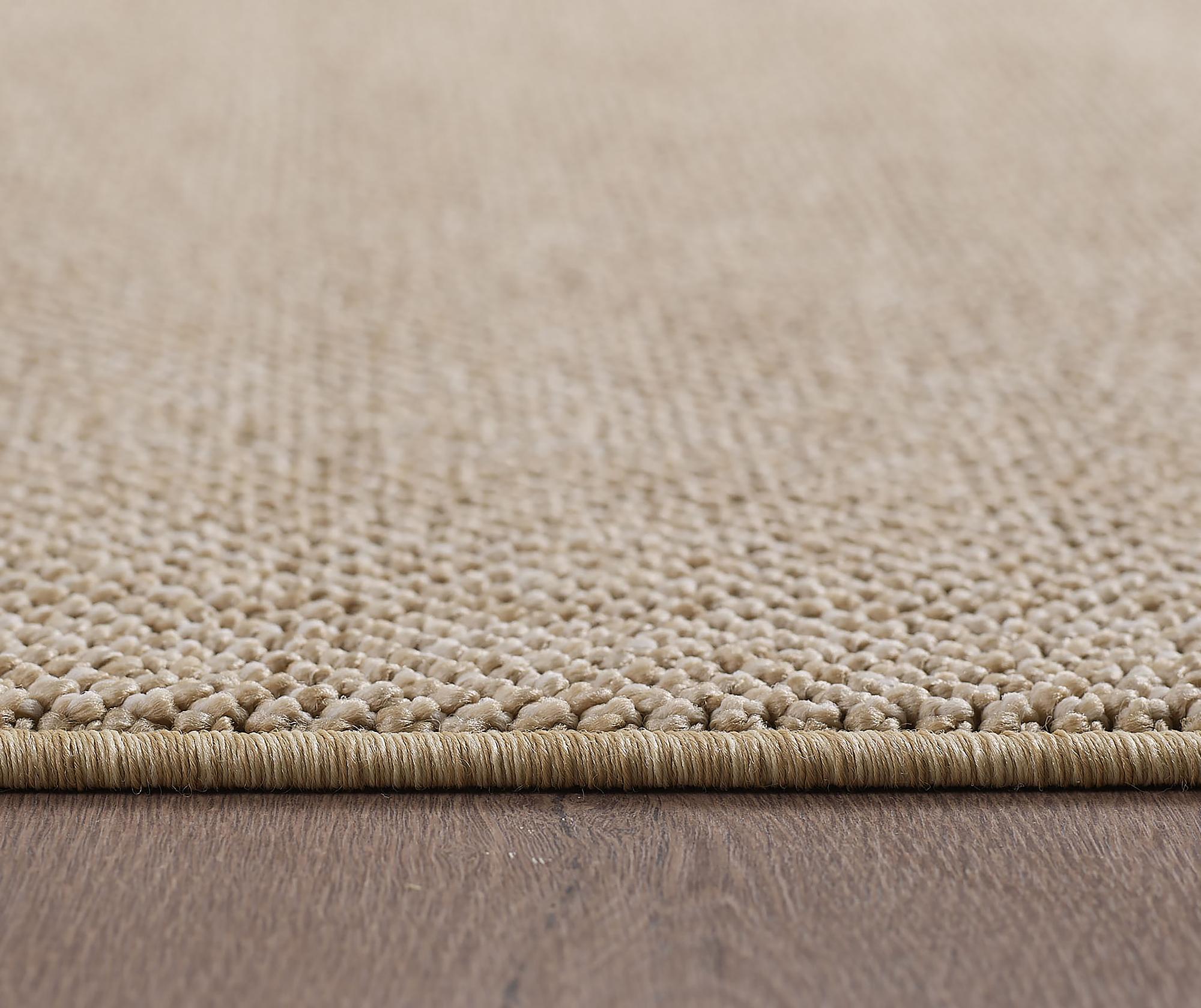 Kurzflorteppich Loom 4300 Mischgewebe Beige 80 x 150 cm 3