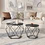 Couchtisch Tuxford 60 cm 2er-Set Schwarz 2