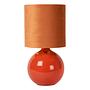 Tischleuchte Esterad Opalglas Orange 4