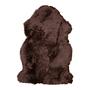 Fellteppich Lambskin Lammfell Braun 0