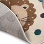 Kinderteppich Animal Party Jute / Polypropylen Beige 2