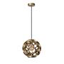 Pendelleuchte Hannelore Eisen Gold Durchmesser: 30 cm 4