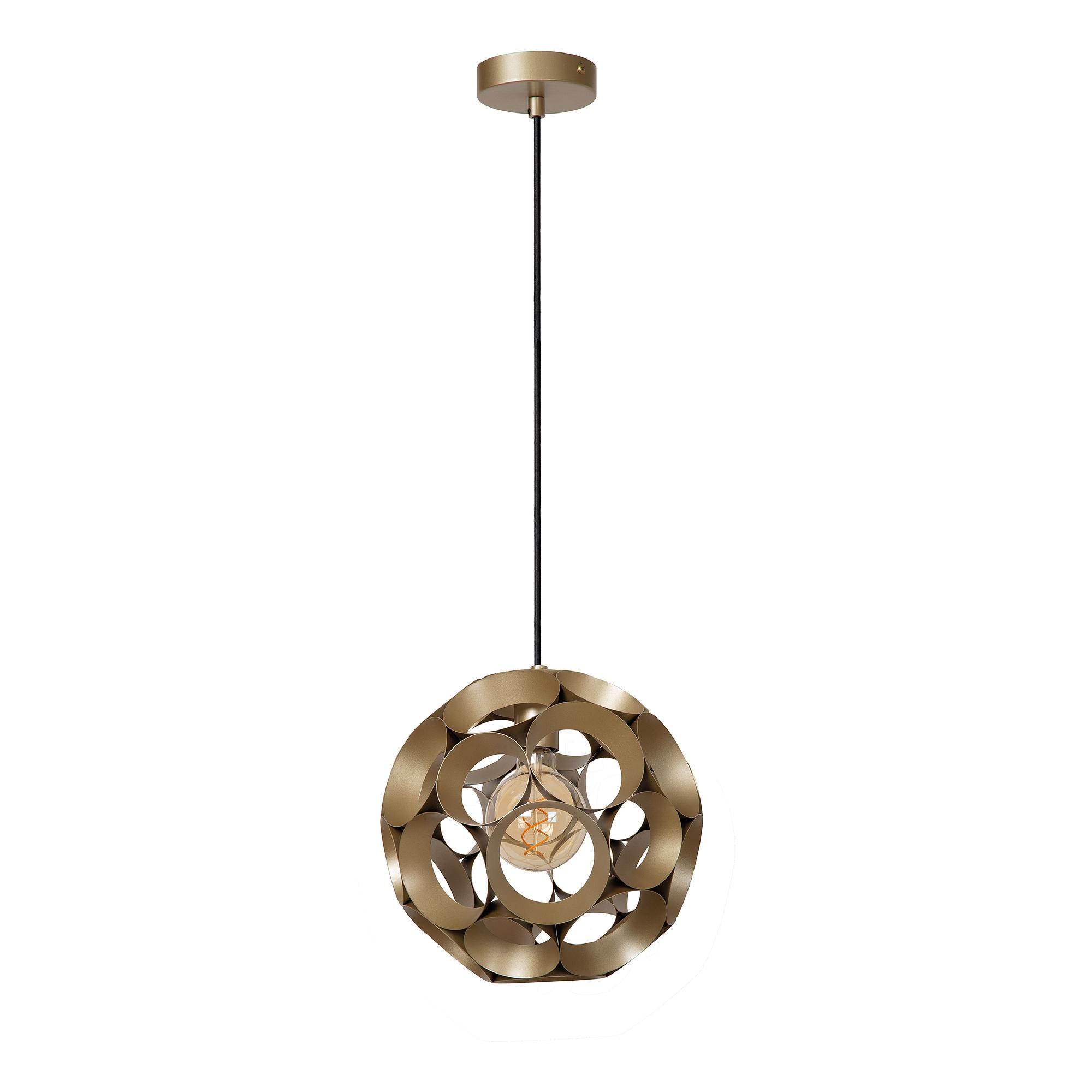 Pendelleuchte Hannelore Eisen Gold Durchmesser: 30 cm 4