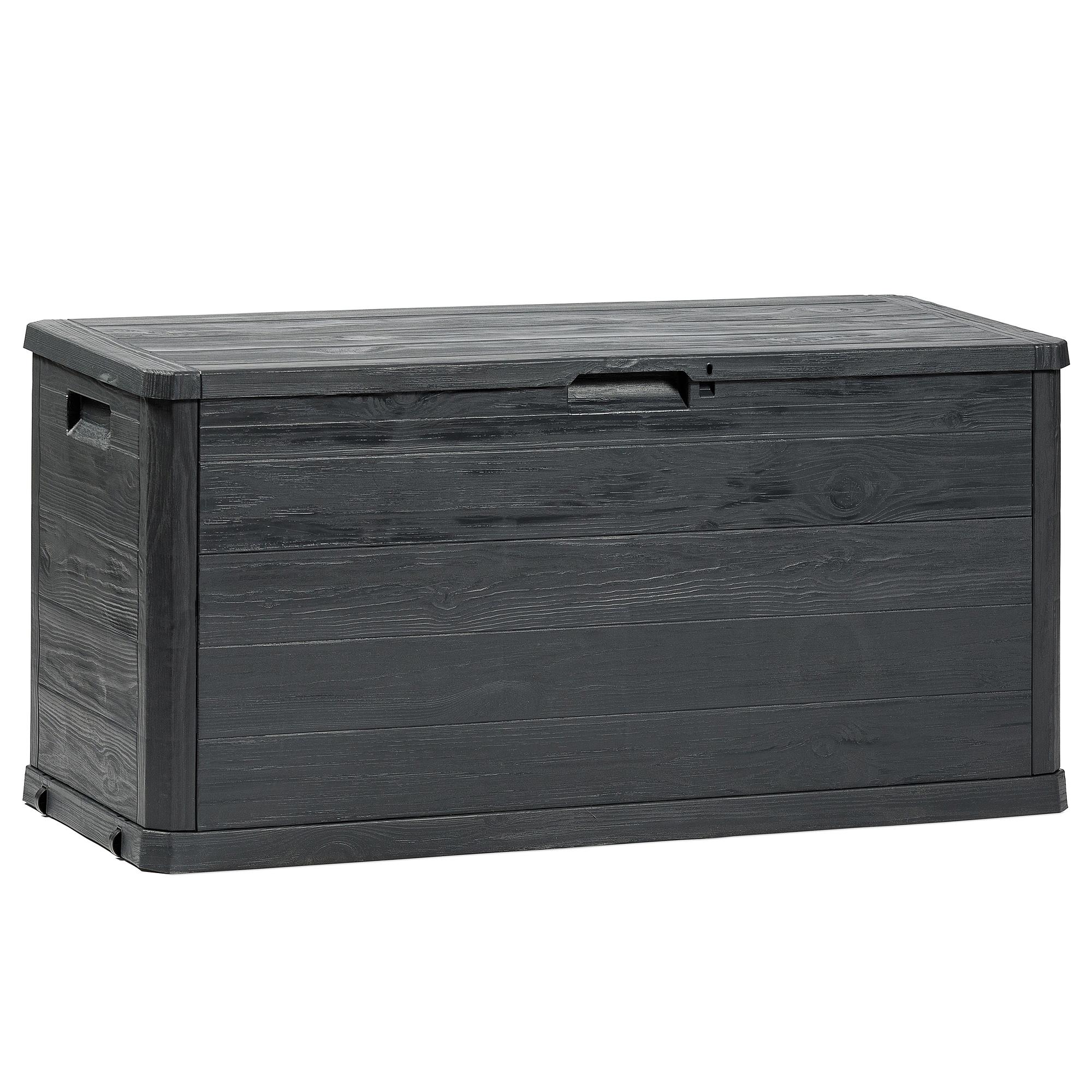Gartenbox Woody's Multibox Schwarz 117 x 45 cm 3