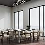 LED-Deckenleuchte Swirl Eisen / Acrylglas 1-flammig Silber 2