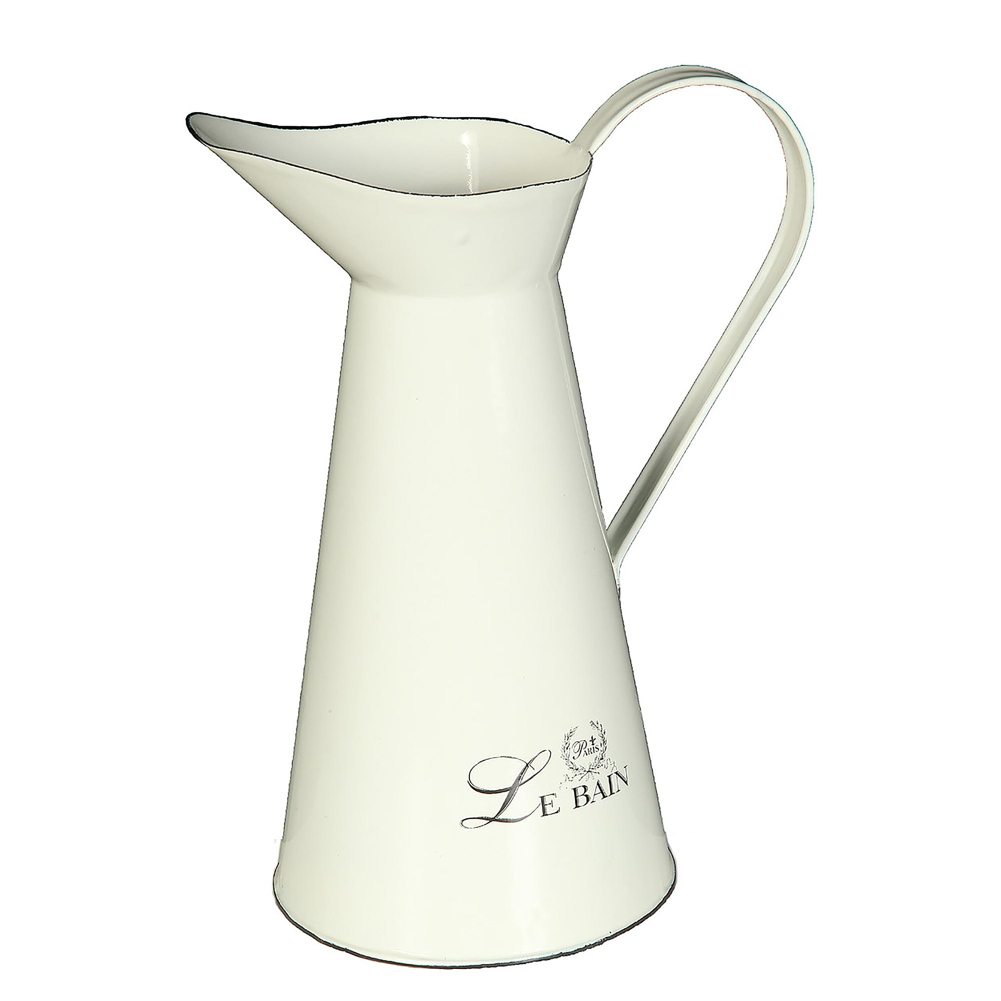Krug Le Bain Emaille Creme 1