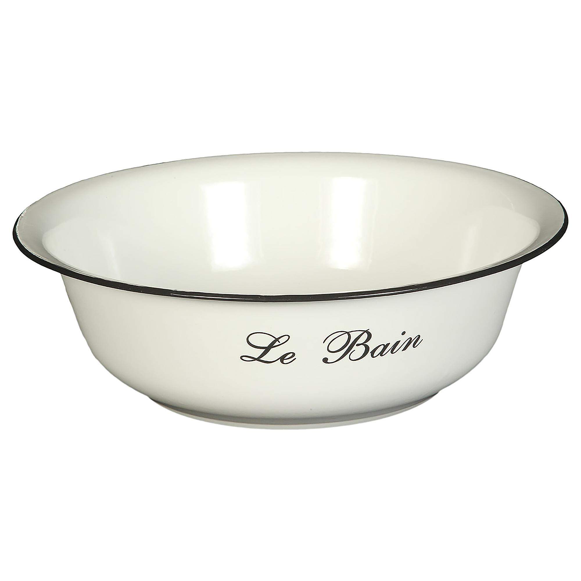 Waschschüssel Le Bain Emaille Creme 1