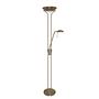 LED-Stehleuchte Mother and Child Klarglas / Stahl 2-flammig 0
