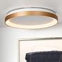 LED-Deckenleuchte Vidal Acrylglas Gold 1