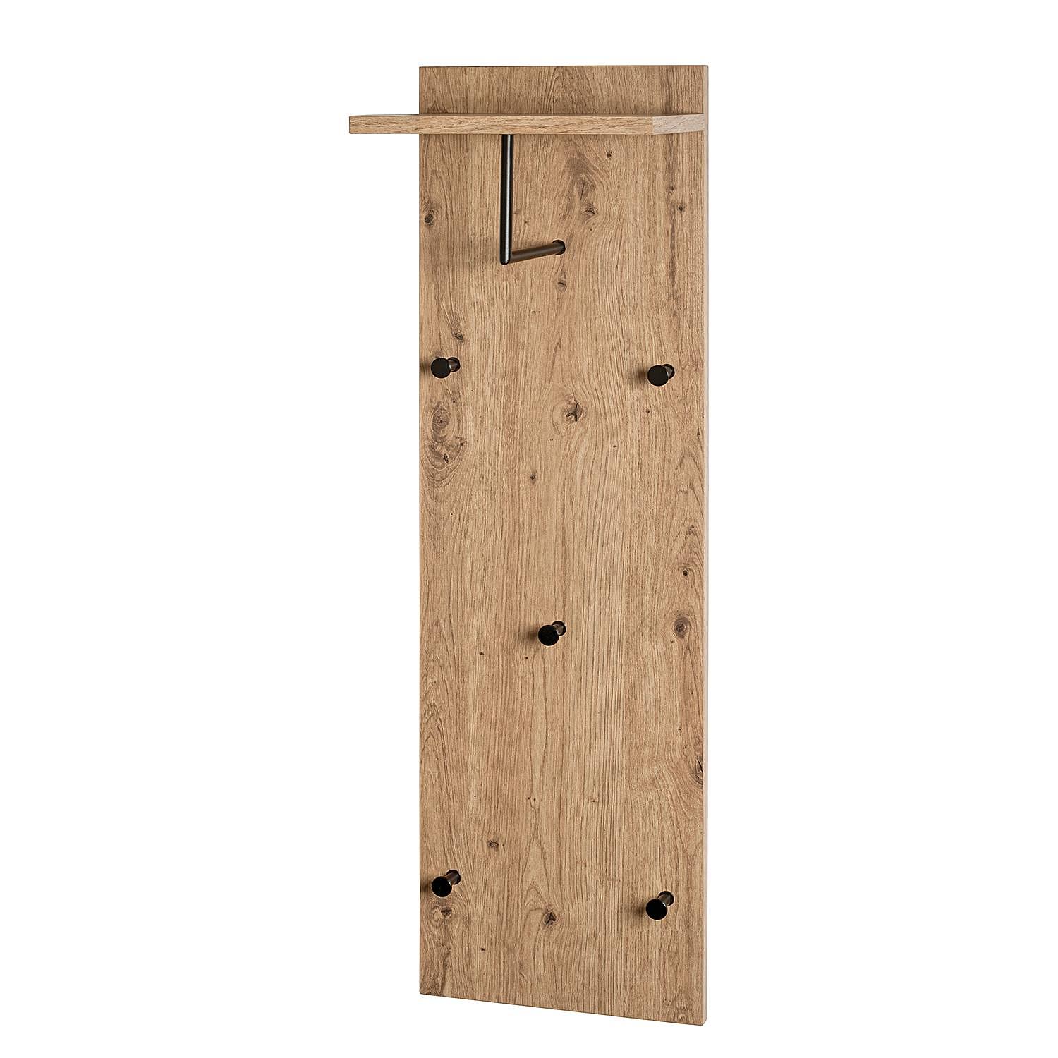 Garderobenpaneel Dunnet 100 cm Wildeiche Dekor 0