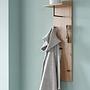 Garderobenpaneel Dunnet 100 cm Wildeiche Dekor 2