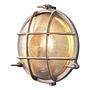 Wandleuchte Polperro Klarglas / Messing 1-flammig Silber 0